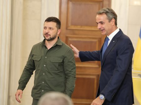 Στην Οδησσό ο Κυριάκος Μητσοτάκης για την 4η Σύνοδο Κορυφής Ουκρανίας-ΝΑ Ευρώπης
